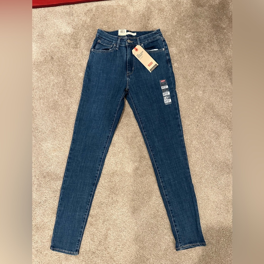Levi 721 High Rise Skinny size 4 w27 L30